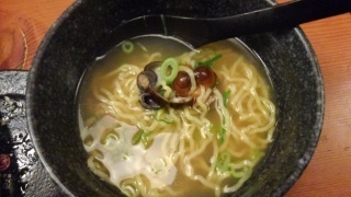 鳥貴族 しじみラーメン 近鉄あべの橋店 麺 時 心