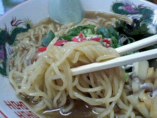 中華そば鳩おじさん 中華そば 麺