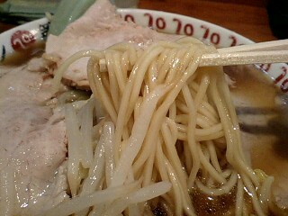 尾張ラーメン第一旭 ラーメン(チャーシュー) 麺