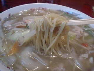 明洋軒 チャンポン 麺