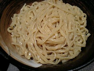 三豊麺 濃厚魚介つけ麺(大盛) 麺