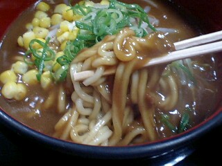 豆太郎 カレーラーメン 麺