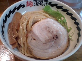 麺 ＦＡＣＴＯＲＹＪＡＷＳ つけ麺(大) 麺