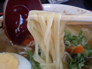 かぶら あんかけらーめん 麺