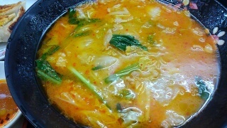 餃子の王将 牛骨スタミナラーメン@今里店
