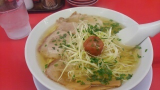 ラーメン魁力屋 梅しそラーメン@西宮店