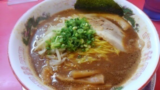 ラーメンたんろん 赤味噌ラーメン(大盛)@西宮