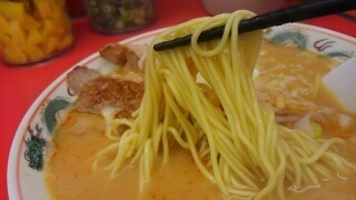 ラーメン魁力屋 担担麺 麺