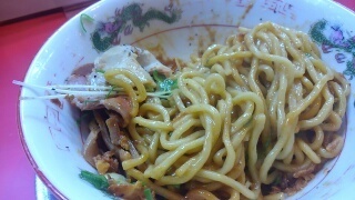 ラーメンたんろん 赤味噌ウエスタン かき混ぜ後