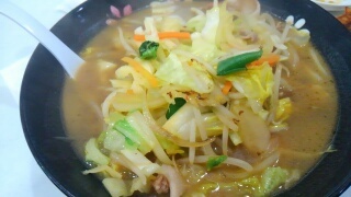 餃子の王将 春の野菜煮込みラーメン@西宮常磐店