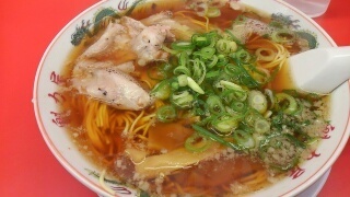 魁力屋 特製醤油ラーメン(大)@西宮店