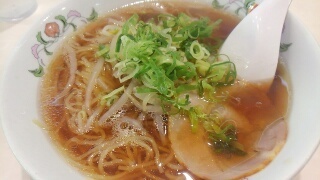 餃子の王将 醤油ラーメン@阪神西宮店