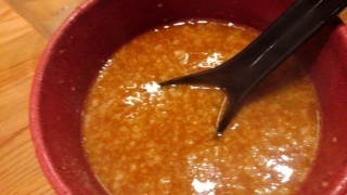 つけ麺 雀 辛つけ麺(大盛) 割スープ