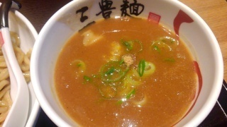 三豊麺 つけ麺(大盛) つけ汁